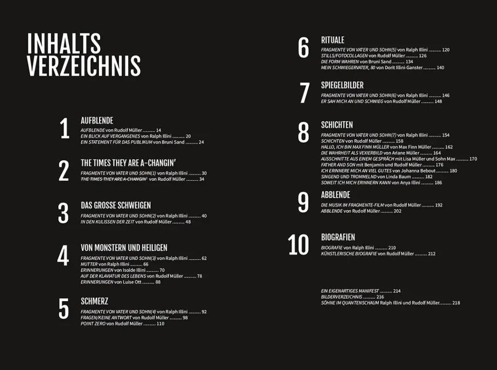 Inhaltsverzeichnis 