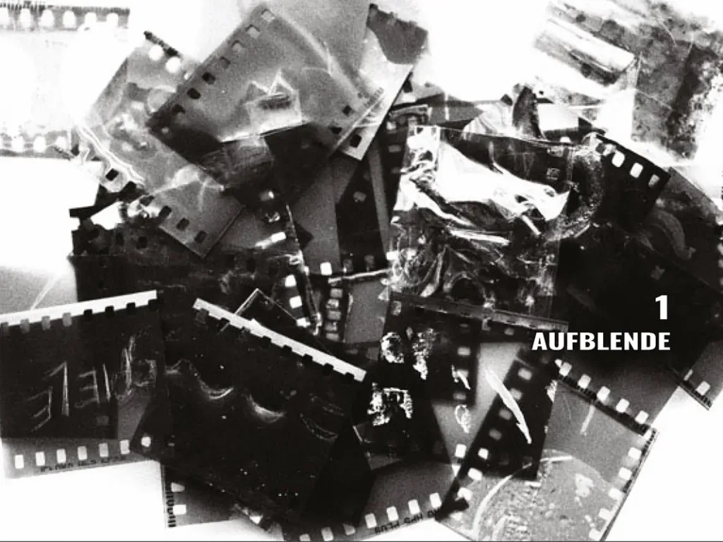 Filmschnipsel mit der Aufschrift 