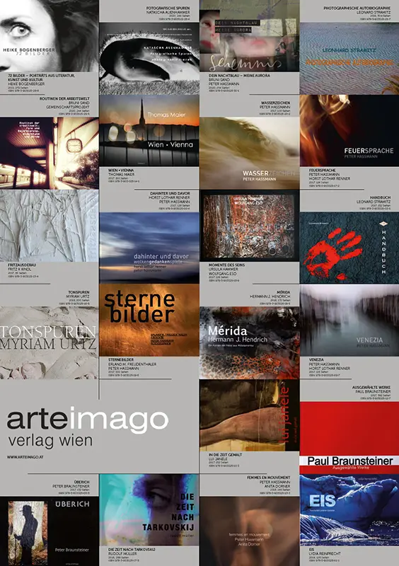 Plakat auf dem man viele verschiedene Buchcover sieht