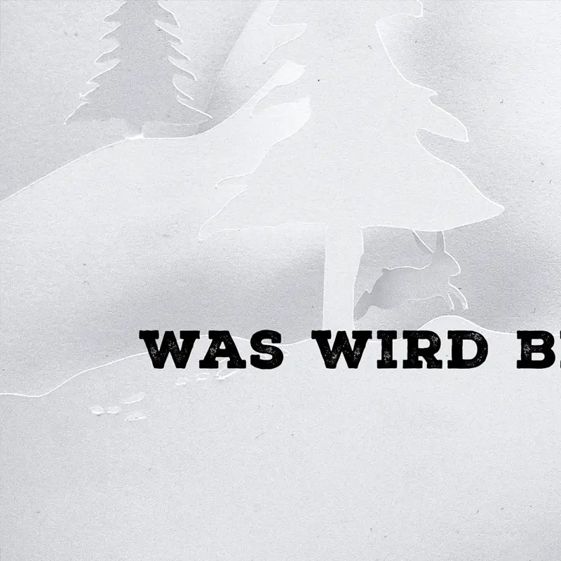 Ausschnitt aus der Waldszene mit den Worten "Was wird b"